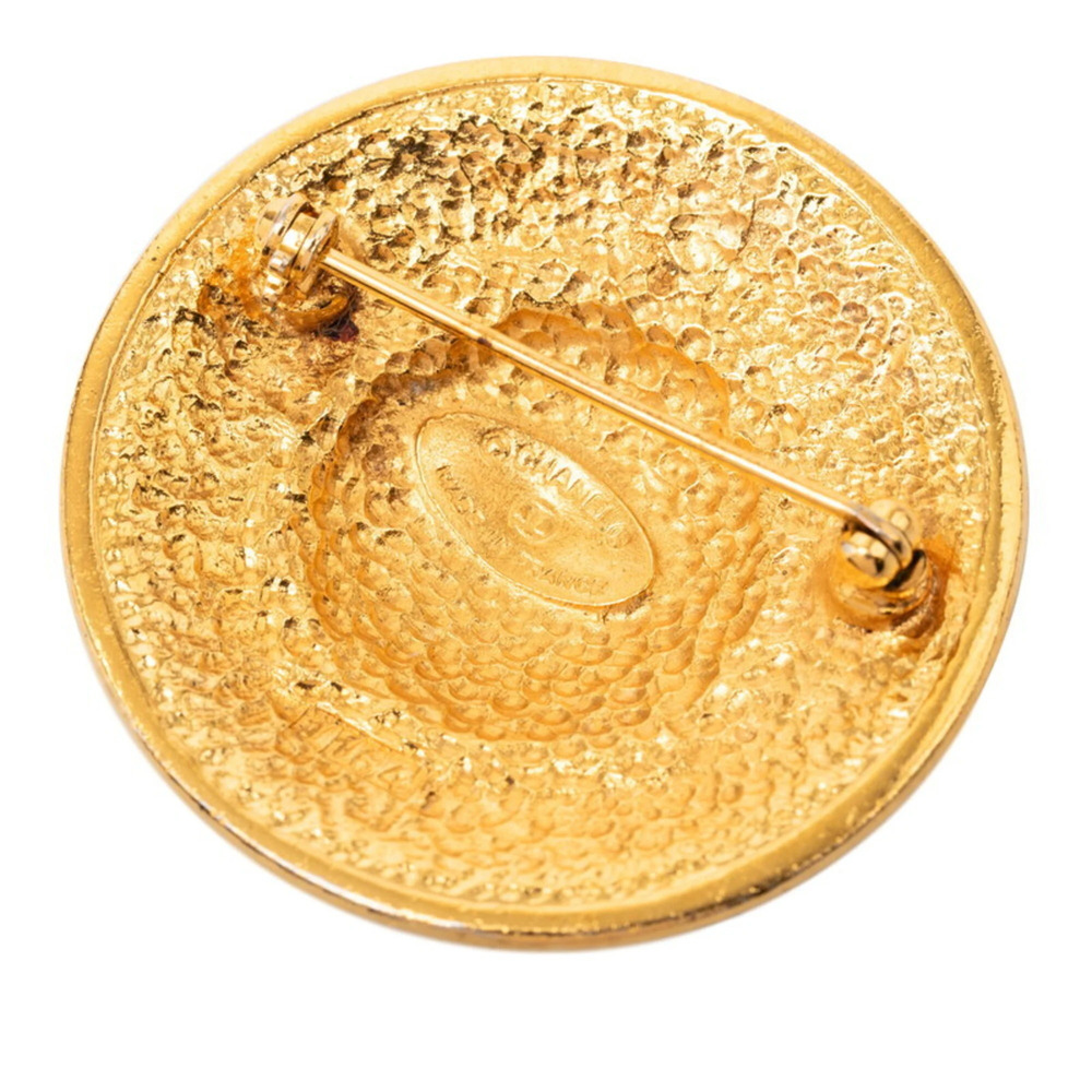CHANEL Vintage Gold Brooch - Picture 3 of 3